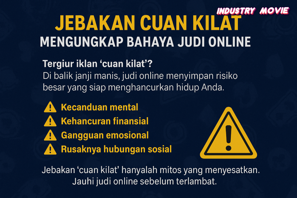 Jebakan Cuan Kilat Mengungkap Bahaya Judi Online