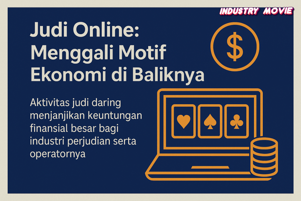 Judi Online Menggali Motif Ekonomi di Baliknya