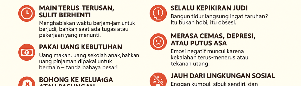 Mengungkap Tanda-Tanda Judi Online yang Berbahaya