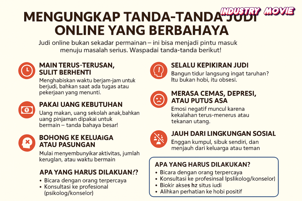 Mengungkap Tanda-Tanda Judi Online yang Berbahaya