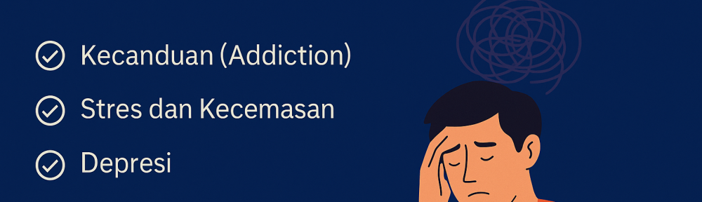 Judi Online Lebih dari Sekadar Uang, Ini Pengaruhnya pada Kesehatan Mental