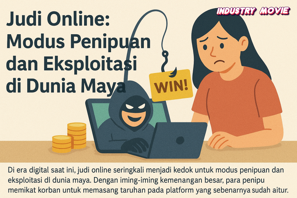 Judi Online Modus Penipuan dan Eksploitasi di Dunia Maya