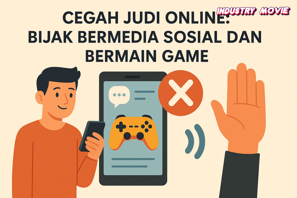 Cegah Judi Online Bijak Bermedia Sosial dan Bermain Game