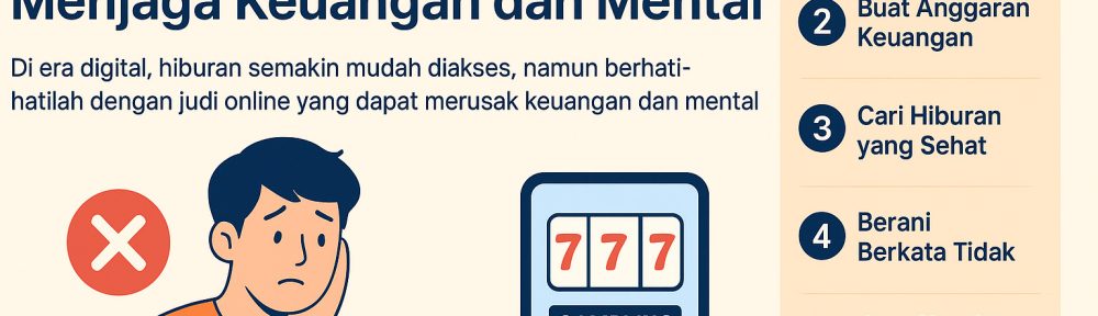 Bijak Bermain, Hindari Judi Online: Tips dan Trik untuk Menjaga Keuangan dan Mental